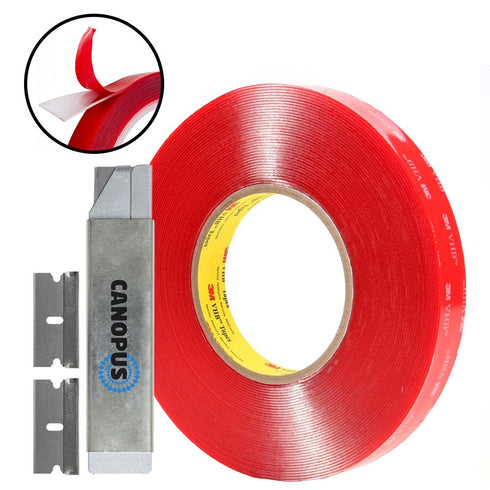 3M Heavy Duty Mounting Double Sided Tape , Clear